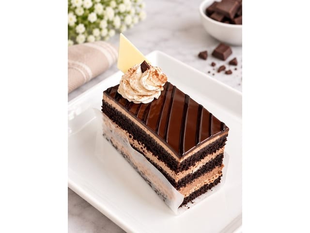 Chocolate Mousse Eggless.