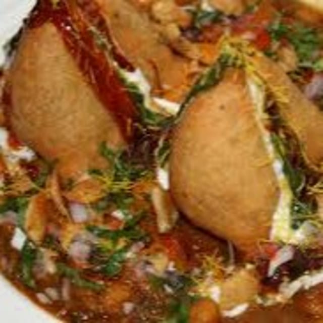 Samosa Chaat (Double).